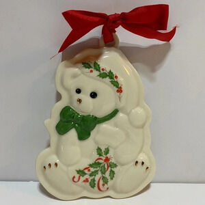 Lenox Holiday Teddy Bear Cookie Press